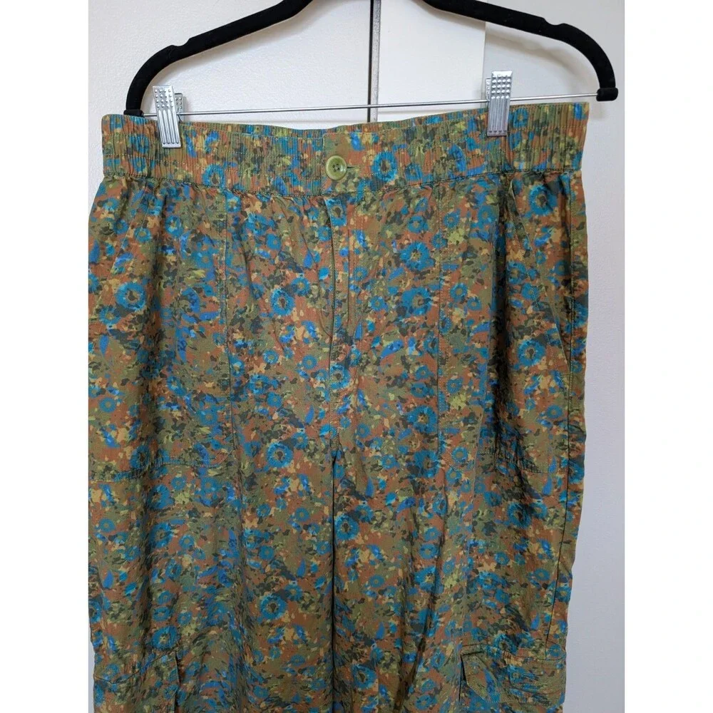 Lucy & Yak Trousers in Green Trix Floral Sz 30